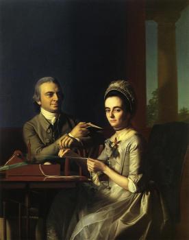 John Singleton Copley : Mr. and Mrs Thomas Mifflin (Sarah Morris)